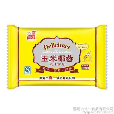 舌尖上的麥香蜜語 劉氏福香玉米椰蓉面包小零食品鑒